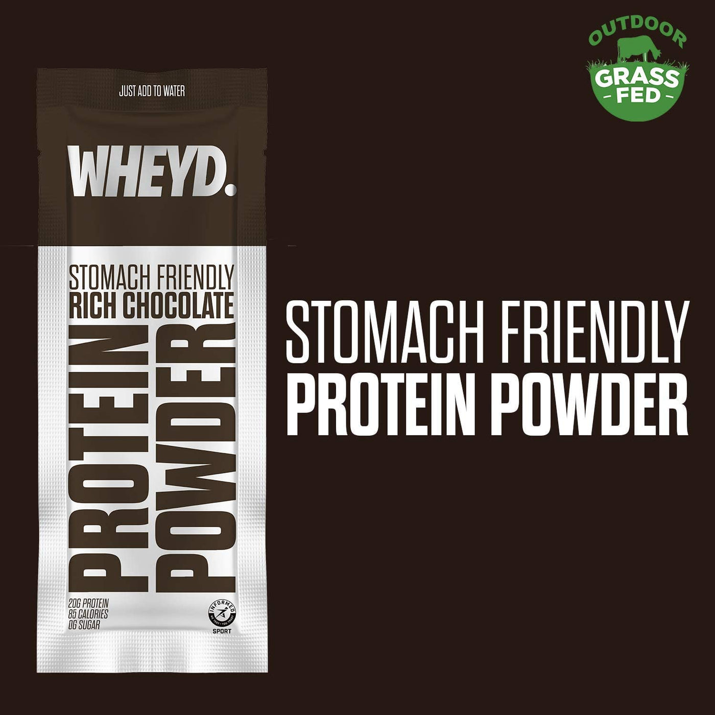 lactose free whey protein sachets