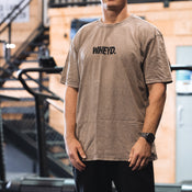WHEYD Oversized Acid-Wash T-Shirt
