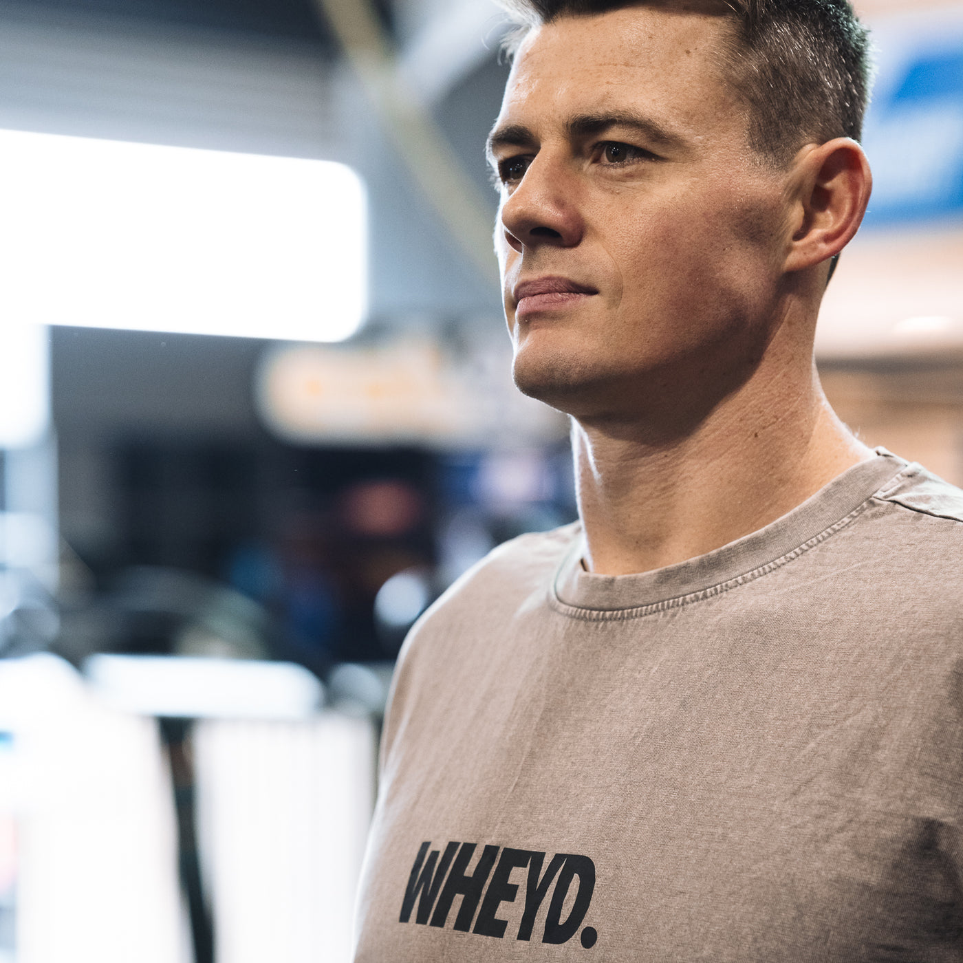 WHEYD Oversized Acid-Wash T-Shirt