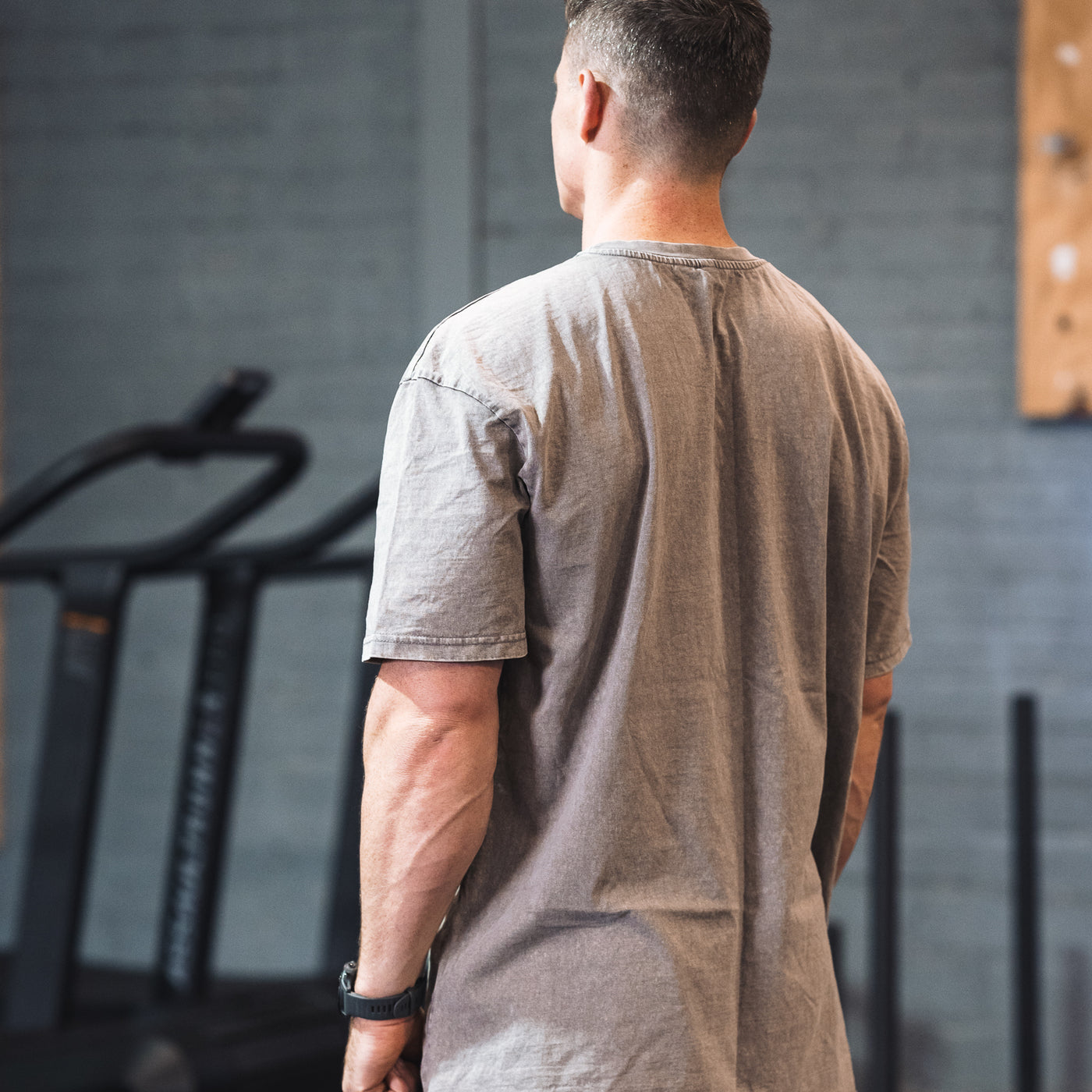 WHEYD Oversized Acid-Wash T-Shirt