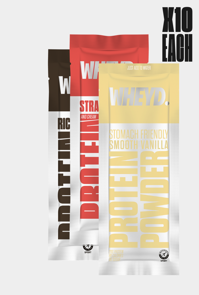 lactose free whey protein sachets chocolate