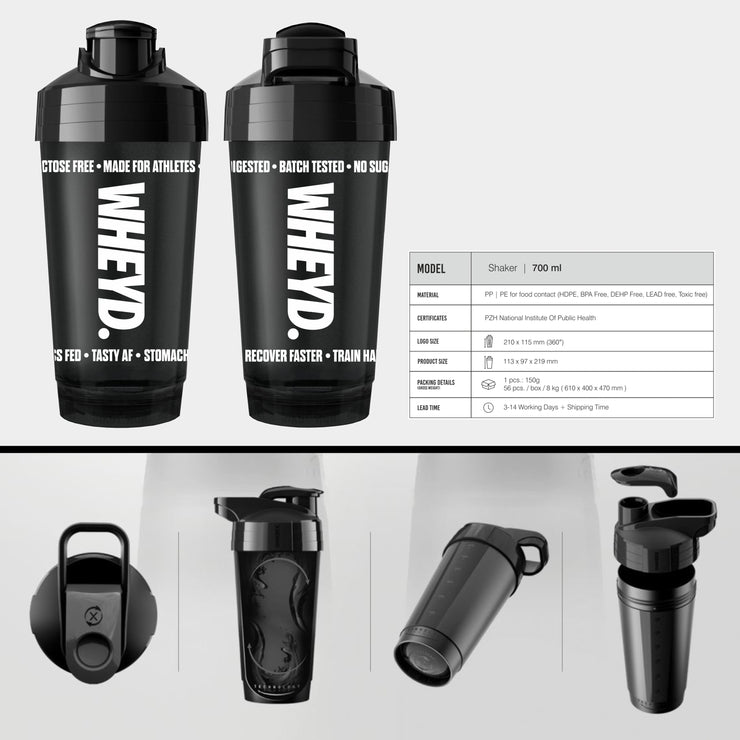 WHEYD Protein Shaker