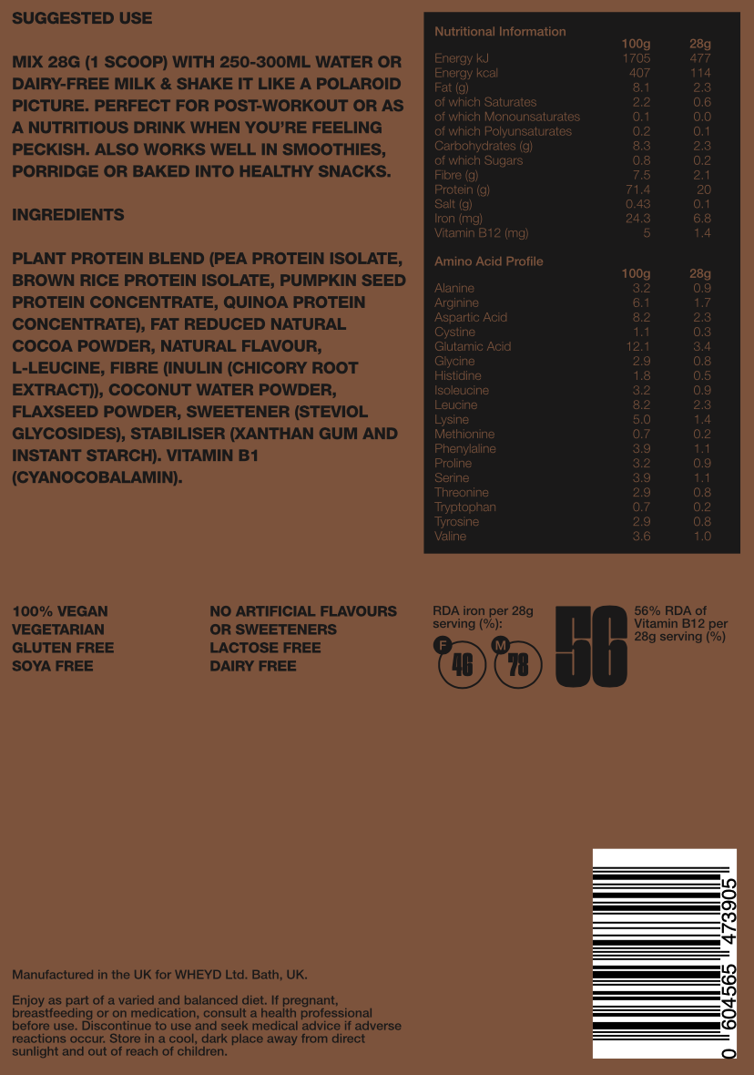 vegan protein powder vanilla