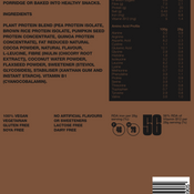 vegan protein powder vanilla