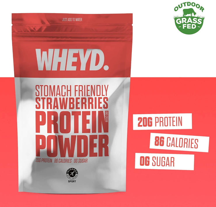 Lactose Free Strawberry Protein Powder 