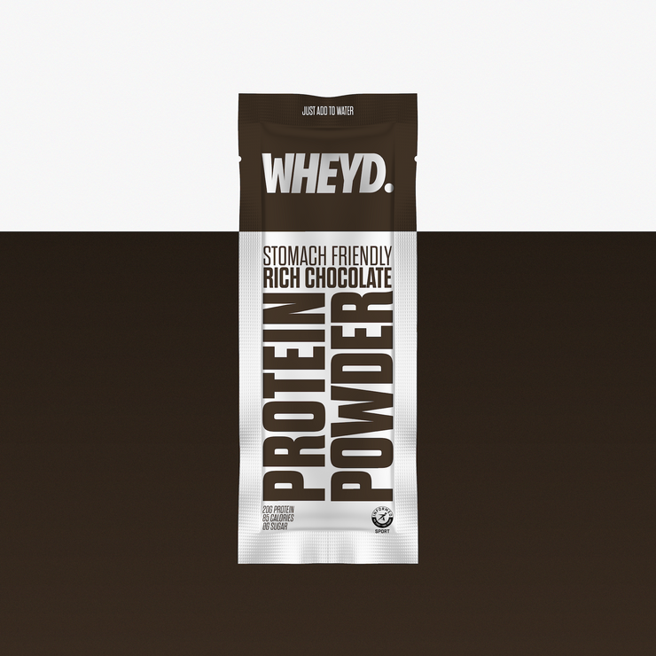 lactose free whey protein powder sachets