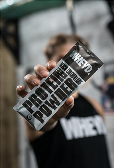 lactose free whey protein sachets chocolate